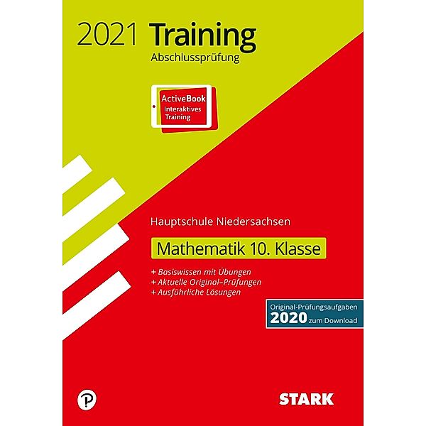 STARK Training Abschlussprüfung Hauptschule 2021 - Mathematik 10. Klasse - Niedersachsen