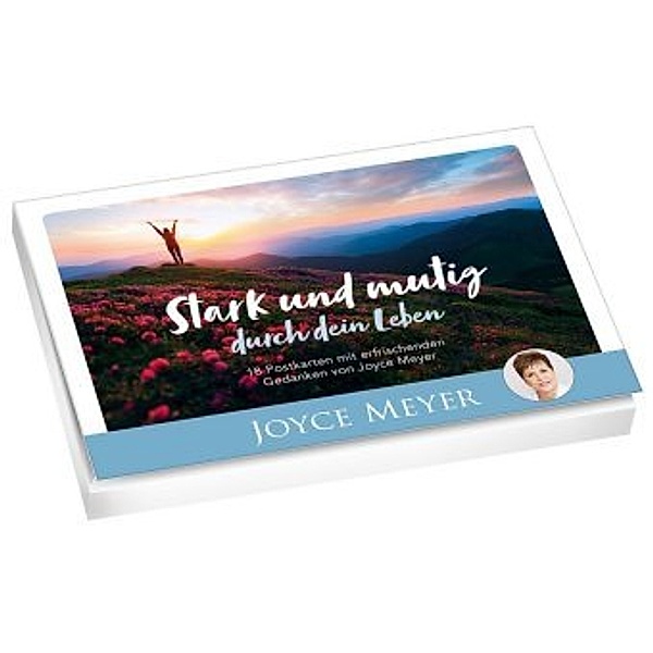 Stark und mutig durch dein Leben - Postkartenset, Joyce Meyer
