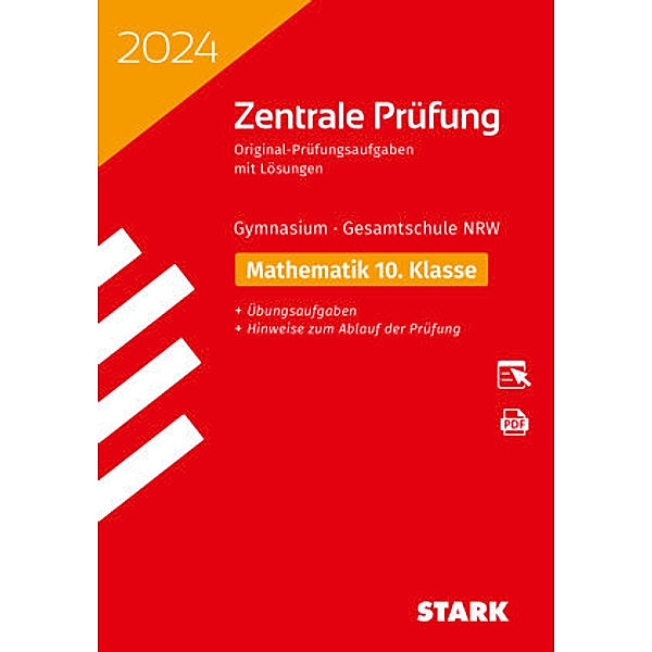 STARK Zentrale Prüfung 2024 - Mathematik 10. Klasse - NRW, m. 1 Buch, m. 1 Beilage