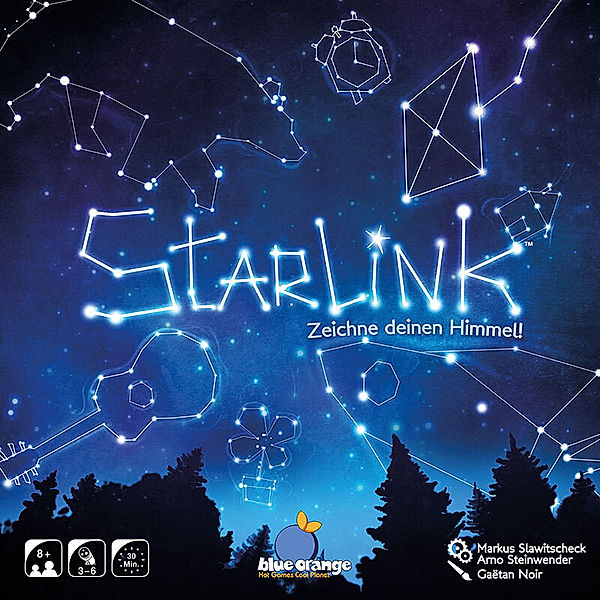 blue orange, Asmodee Starlink (Spiel), Markus Slawitscheck, Arno Steinwender