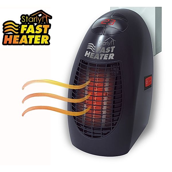 Starlyf Fast Heater, schwarz