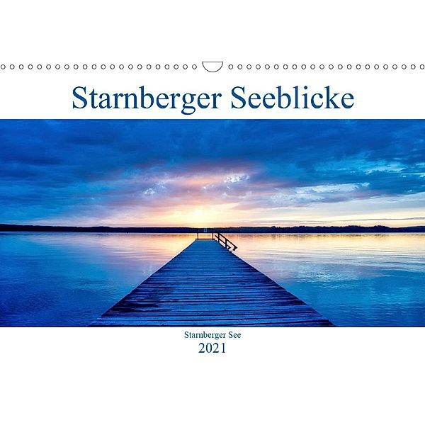 Starnberger Seeblicke (Wandkalender 2021 DIN A3 quer), Luana Freitag