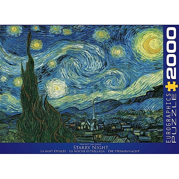 Eurographics Starry Night by van Gogh (Puzzle)