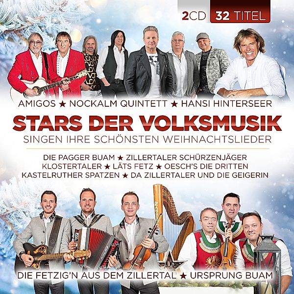 Stars D Volksmusik Sing I Schönst Weihnachtslieder, Diverse Interpreten