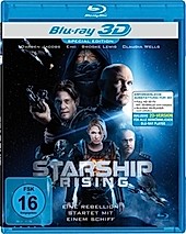 Starship Rising Real 3d (Blu-Ray) - DVD, Filme - Pena De La,