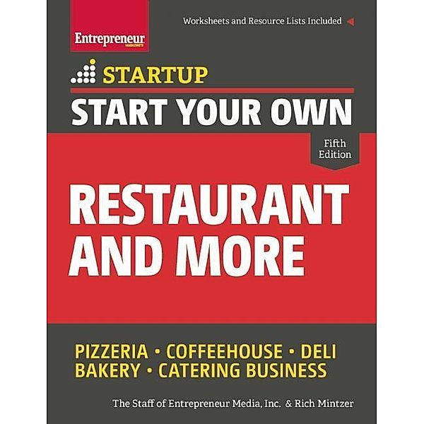 Start Your Own Restaurant and More / StartUp Series, The Staff of Entrepreneur Media, Rich Mintzer