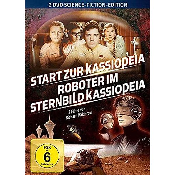 Start zur Kassiopeia / Roboter im Sternbild Kassiopeia