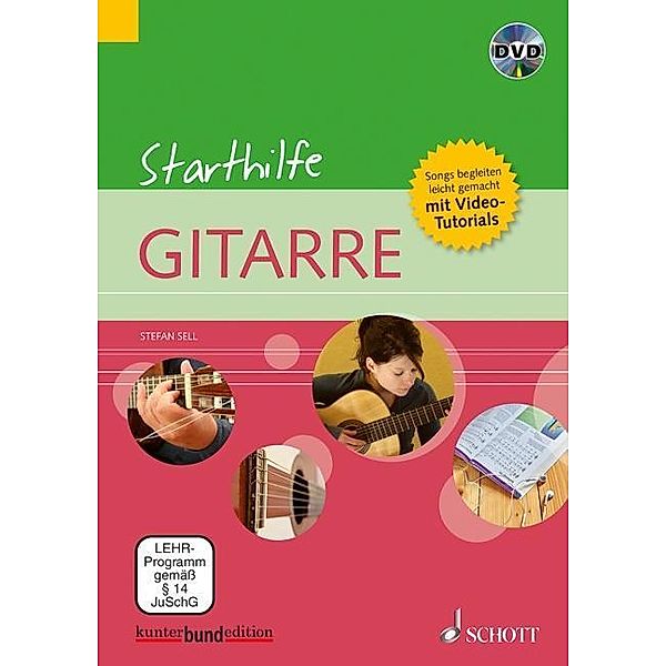 Starthilfe Gitarre, m. DVD, Stefan Sell