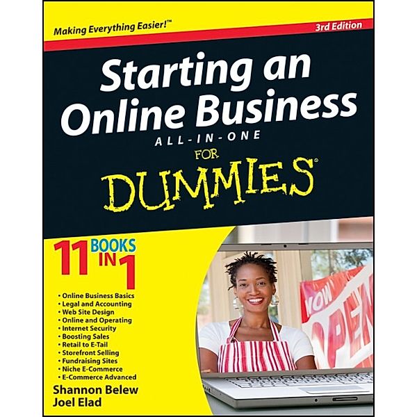 Starting an Online Business All-in-One For Dummies, Joel Elad, Shannon Belew