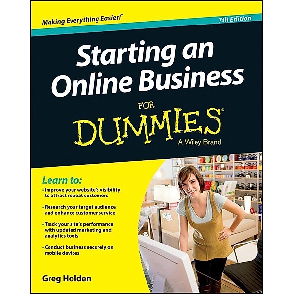 Starting an Online Business For Dummies, Greg Holden