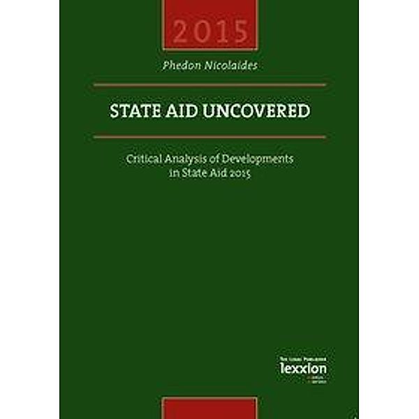 State Aid Uncovered, Phedon Nicolaides