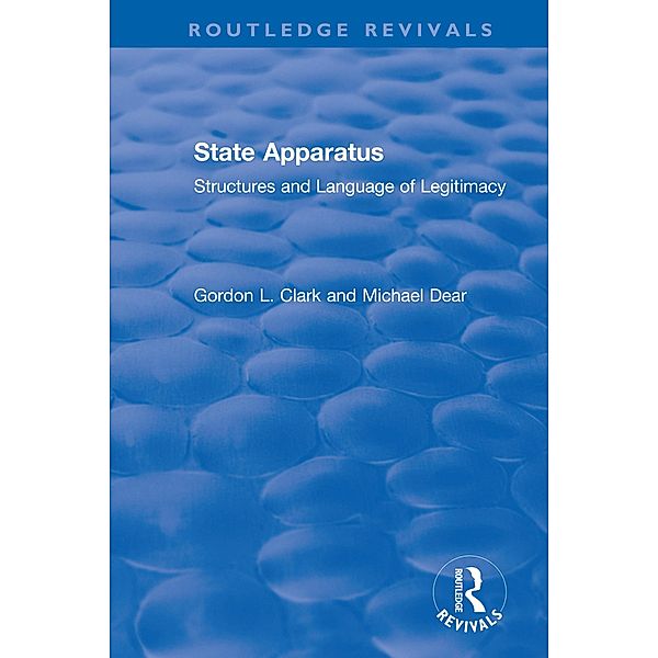 State Apparatus, Gordon L. Clark, Michael Dear