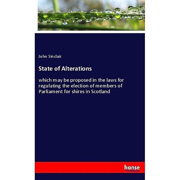 State of Alterations, John Sinclair