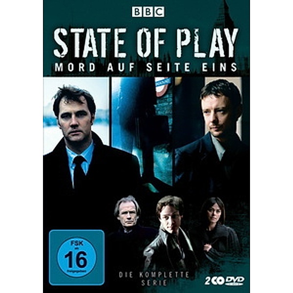 State of Play - Mord auf Seite eins. Die komplette Serie, John Simm, David Morrissey, Bill Nighy