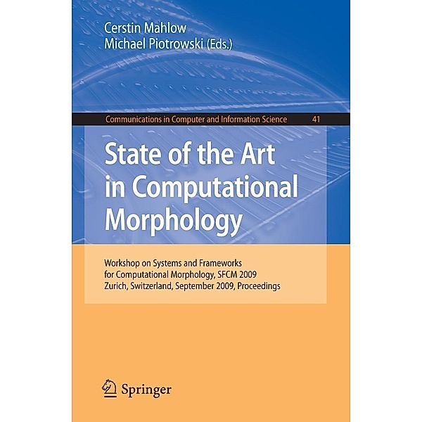 State of the Art in Computational Morphology