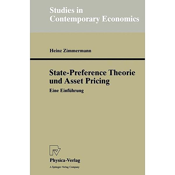 State-Preference Theorie und Asset Pricing, Heinz Zimmermann