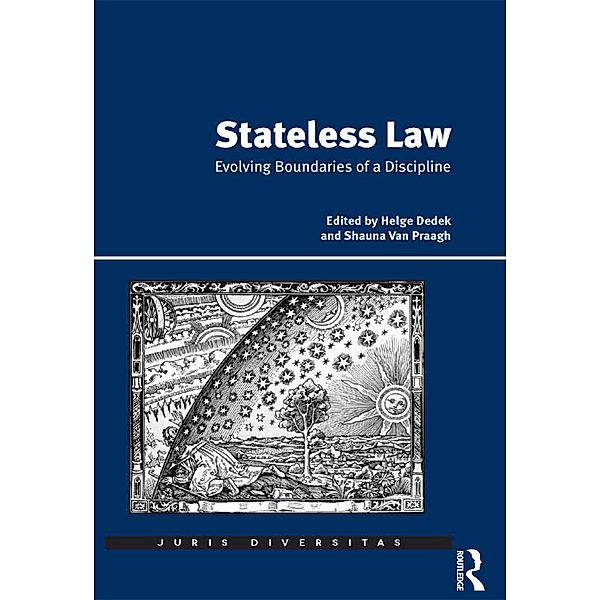 Stateless Law, Helge Dedek, Shauna Van Praagh