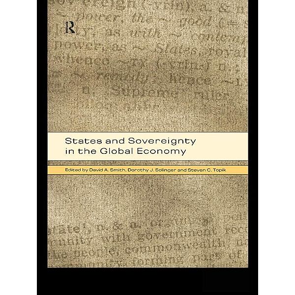 States and Sovereignty in the Global Economy