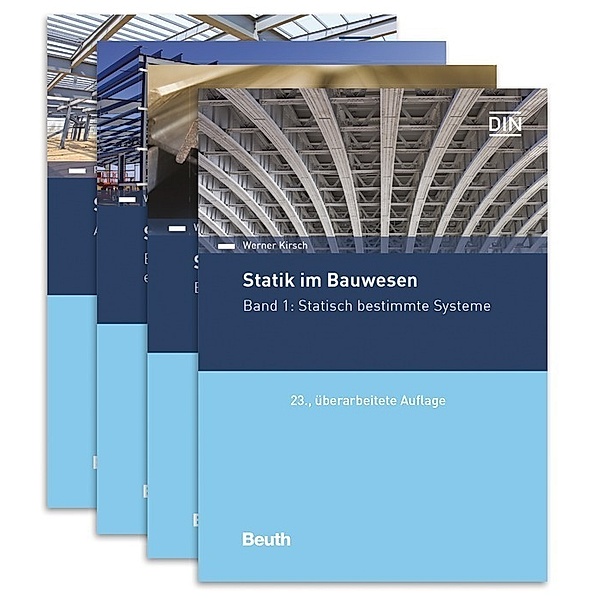 Statik im Bauwesen, 4 Bde., Werner Kirsch, Eric Scholz, Paul Spitzer