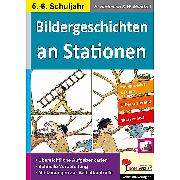 Stationenlernen / Bildergeschichten an Stationen, 5.-6. Schuljahr, Horst Hartmann, Waldemar Mandzel