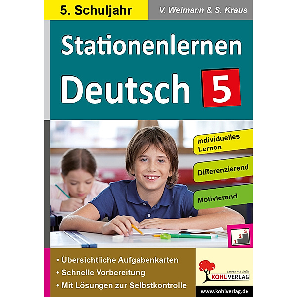 Stationenlernen Deutsch / Klasse 5, Viktoria Weimann, Stefanie Kraus