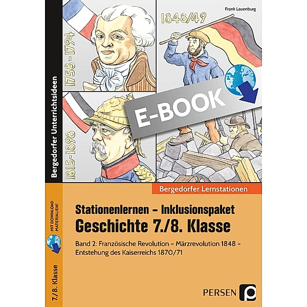 Stationenlernen Geschichte 7/8 Band 2 - inklusiv / Bergedorfer® Lernstationen, Frank Lauenburg