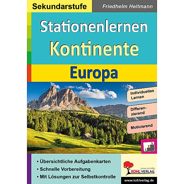 Stationenlernen Kontinente / Europa, Friedhelm Heitmann