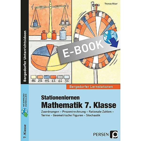 Stationenlernen Mathematik 7. Klasse / Bergedorfer® Lernstationen, Thomas Röser