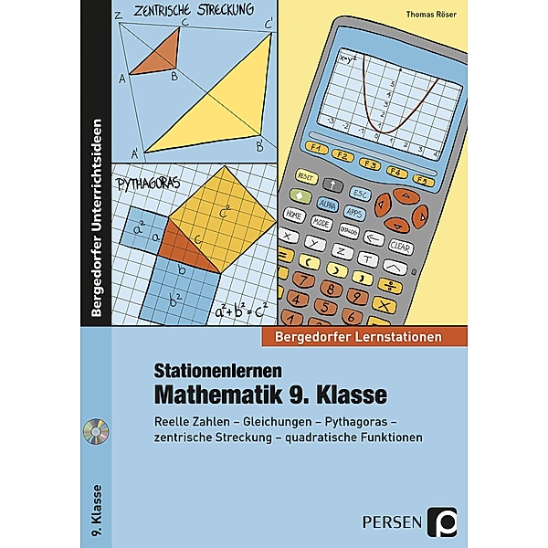 Stationenlernen Mathematik 9. Klasse, m. 1 CD-ROM, Thomas Röser