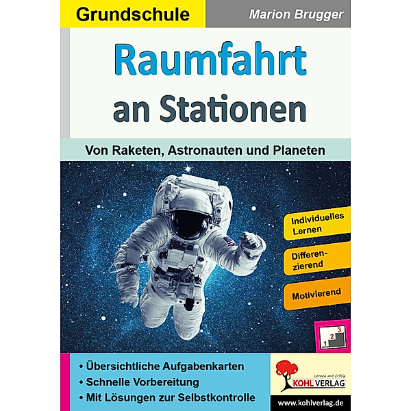Stationenlernen / Raumfahrt an Stationen / Grundschule, Marion Brugger