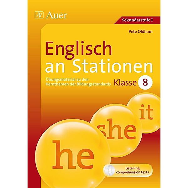 Stationentraining Sekundarstufe Englisch / Englisch an Stationen, m. 1 CD-ROM, Peter Oldham