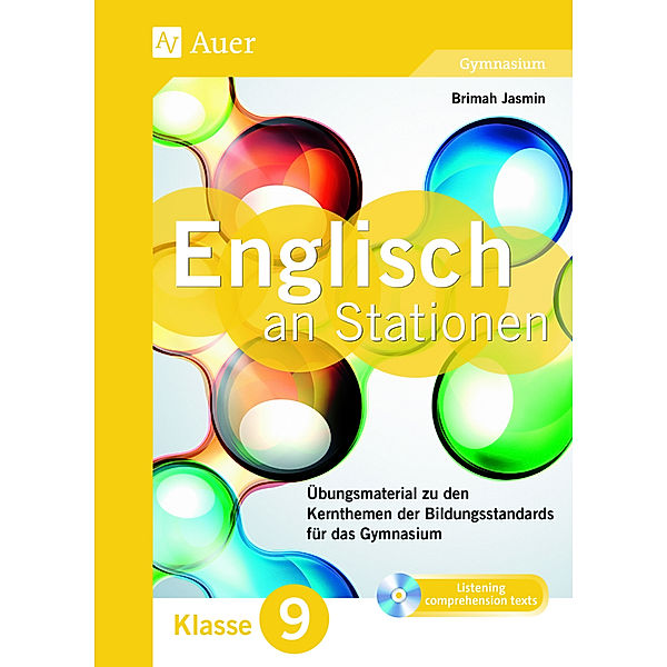 Stationentraining Sekundarstufe Englisch / Englisch an Stationen 9 Gymnasium, m. 1 CD-ROM, Brimah Jasmin