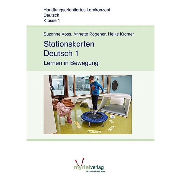Stationskarten Deutsch 1, m. 1 Buch, 44 Teile, Suzanne Voss, Annette Rögener, Sigrid Skwirblies