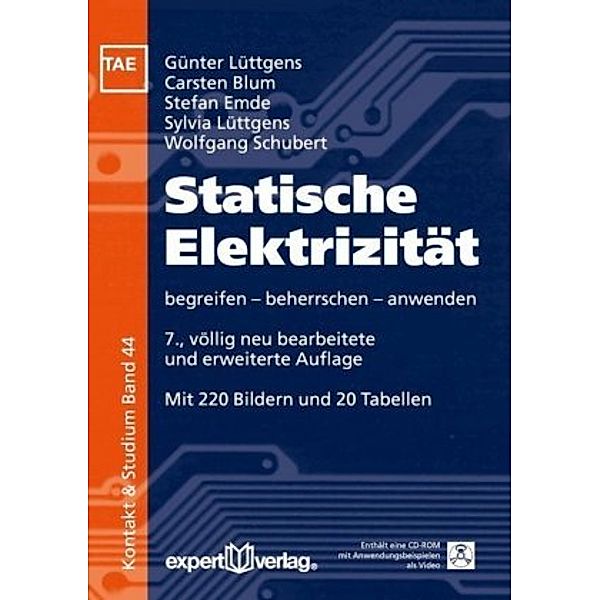 Statische Elektrizität, m. CD-ROM, Günter Lüttgens, Carsten Blum, Stefan Emde, Sylvia Lüttgens, Wolfgang Schubert