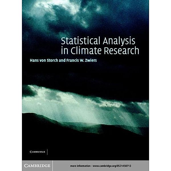 Statistical Analysis in Climate Research, Hans von Storch
