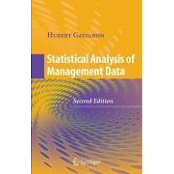 Statistical Analysis of Management Data, Hubert Gatignon