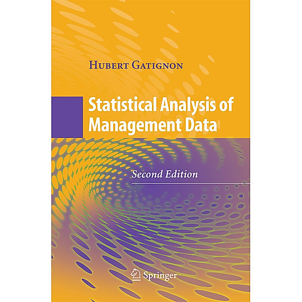 Statistical Analysis of Management Data, Hubert Gatignon