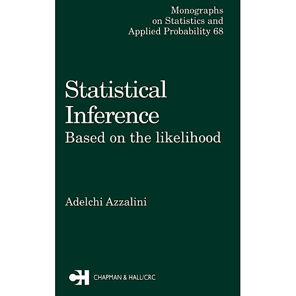 Statistical Inference Based on the likelihood, Adelchi Azzalini
