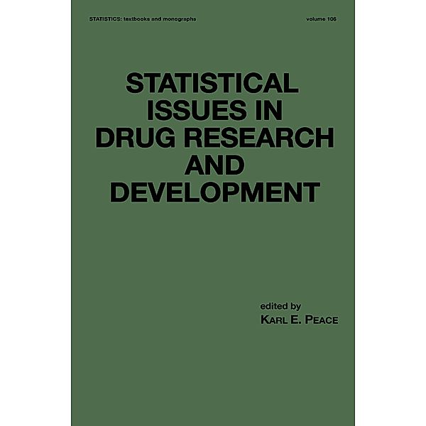 Statistical Issues in Drug Research and Development