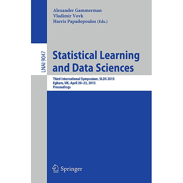 Statistical Learning and Data Sciences