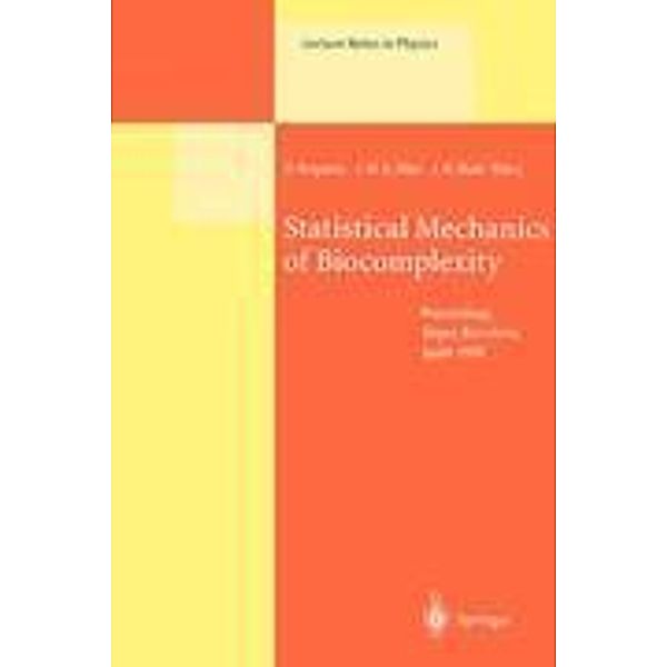 Statistical Mechanics of Biocomplexity