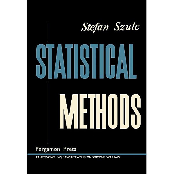 Statistical Methods, Stefan Szulc