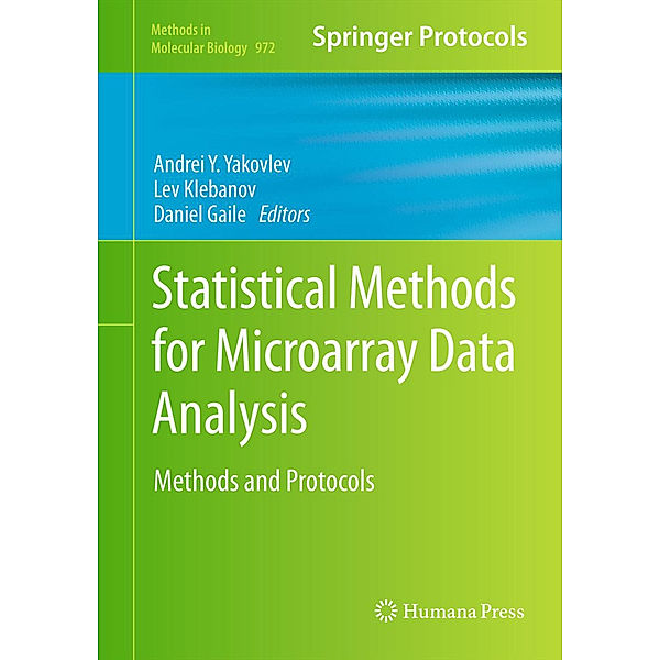 Statistical Methods for Microarray Data Analysis