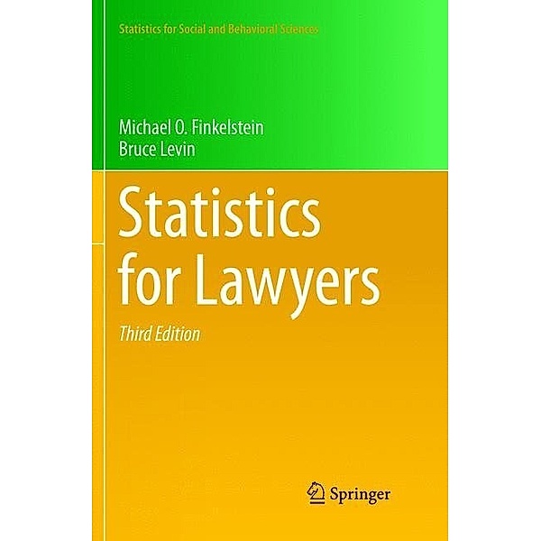 Statistics for Lawyers, Michael O. Finkelstein, Bruce Levin