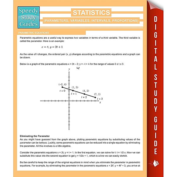 Statistics (Parameters, Variables, Intervals, Proportions) (Speedy Study Guides) / Dot EDU, Speedy Publishing
