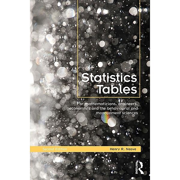 Statistics Tables, Henry Neave