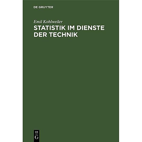 Statistik im Dienste der Technik / Jahrbuch des Dokumentationsarchivs des österreichischen Widerstandes, Emil Kohlweiler