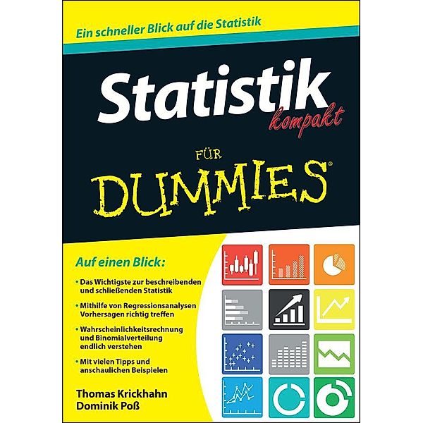 Statistik kompakt für Dummies / ...für Dummies, Thomas Krickhahn, Dominik Poß