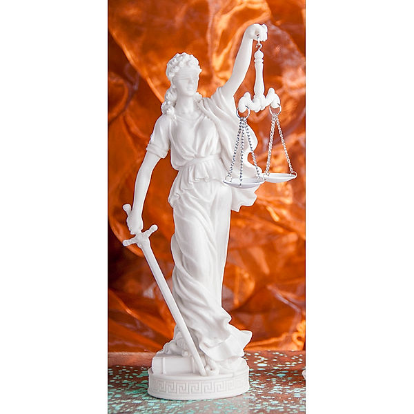 Statue Justitia 28cm