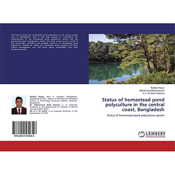 Status of homestead pond polyculture in the central coast, Bangladesh, RAKIBUL HASAN, Mohammad Belal Hossain, A. F. M. Arifur Rahman